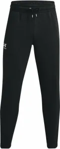 Under Armour Men's UA Essential Fleece Joggers Black/White 2XL Pantalones deportivos