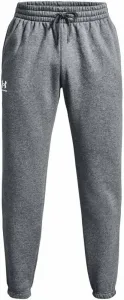 Under Armour Men's UA Essential Fleece Joggers Pitch Gray Medium Heather/White 2XL Pantalones deportivos