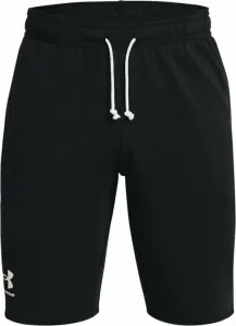 Under Armour Men's UA Rival Terry Shorts Black/Onyx White L Pantalones deportivos