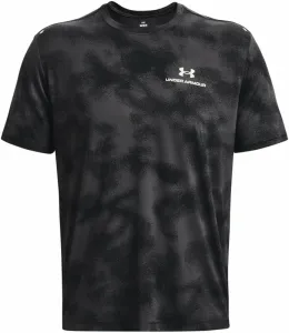 Under Armour Men's UA Rush Energy Print Short Sleeve Black/White S Camiseta deportiva