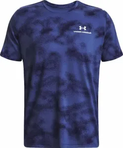 Under Armour Men's UA Rush Energy Print Short Sleeve Sonar Blue/White L Camiseta deportiva