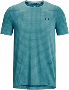 Under Armour Men's UA Seamless Grid Short Sleeve Glacier Blue/Sonar Blue 2XL Camiseta deportiva