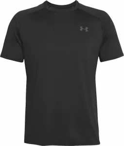 Under Armour Men's UA Tech 2.0 Textured Short Sleeve T-Shirt Black/Pitch Gray M