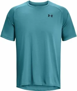 Under Armour Men's UA Tech 2.0 Textured Short Sleeve T-Shirt Glacier Blue/Black L