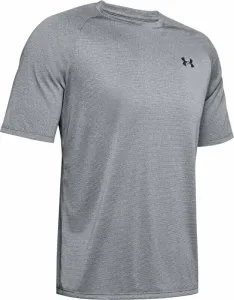Under Armour Men's UA Tech 2.0 Textured Short Sleeve T-Shirt Pitch Gray/Black L