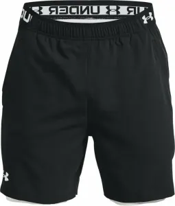 Under Armour Men's UA Vanish Woven 2-in-1 Shorts Black/White L Pantalones deportivos