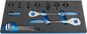Unior Bike Tool Set in SOS Tool Tray Conjunto de herramientas #47793