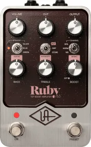 Universal Audio UAFX Ruby '63 Pedal de efectos