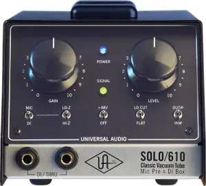 Universal Audio Solo 610 Preamplificador de micrófono