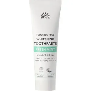 Urtekram Fluoride Free Whitening Toothpaste Fresh Mint 0 75 ml