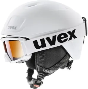 UVEX Heyya Pro Set White Black Mat 51-55 cm Casco de esquí