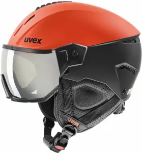 UVEX Instinct Visor Fierce Red/Black Mat 56-58 cm Casco de esquí