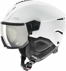 UVEX Instinct Visor White Mat 59-61 cm Casco de esquí