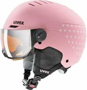 UVEX Rocket Junior Visor Pink Confetti 51-55 cm Casco de esquí