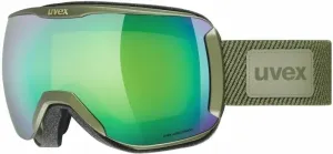 UVEX Downhill 2100 Planet White Shiny Mirror Scarlet/CV Green Gafas de esquí