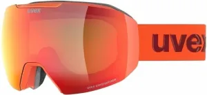 UVEX Epic Attract Fierce Red Mat Mirror Red/Contrastview Green Lasergold Lite Gafas de esquí