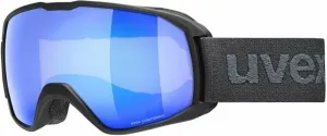 UVEX Xcitd Black Mat Mirror Scarlet/CV Green Gafas de esquí