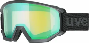 UVEX Athletic FM Black Mat/Mirror Green Gafas de esquí