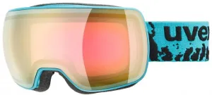 UVEX Compact FM Matte Petrol/Mirror Pink Gafas de esquí