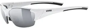 UVEX Blaze III White/Black/Blue Mirrored/Mirrored Orange/Clear Gafas de ciclismo