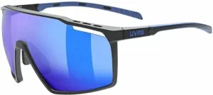 UVEX MTN Perform Black/Blue Matt/Mirror Blue Gafas de ciclismo
