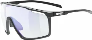 UVEX MTN Perform V Black Matt/Variomatic Litemirror Blue Gafas de ciclismo
