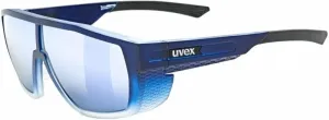 UVEX MTN Style CV Blue Matt/Fade/Colorvision Mirror Blue Gafas de sol al aire libre