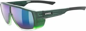 UVEX MTN Style CV Green Matt/Fade/Colorvision Mirror Green Gafas de sol al aire libre