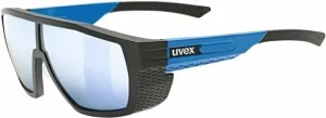 UVEX MTN Style P Black/Blue Matt/Polarvision Mirror Blue Gafas de sol al aire libre