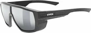 UVEX MTN Style P Black Matt/Polarvision Mirror Silver Gafas de sol al aire libre