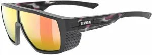 UVEX MTN Style P Black/Pink Tortoise Matt/Polarvision Mirror Pink Gafas de sol al aire libre