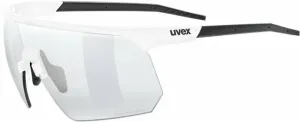 UVEX Pace One V White Matt/Variomatic Litemirror Silver Gafas de ciclismo
