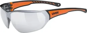 UVEX Sportstyle 204 Black/Orange/Silver Mirrored Gafas de ciclismo