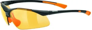 UVEX Sportstyle 223 Black/Orange/Litemirror Orange Gafas de ciclismo