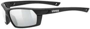 UVEX Sportstyle 225 Black Mat/Litemirror Silver Gafas de ciclismo