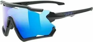 UVEX Sportstyle 228 Black Mat/Mirror Blue Gafas de ciclismo