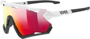UVEX Sportstyle 228 White/Black/Red Mirrored