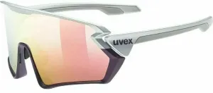 UVEX Sportstyle 231 Silver Plum Mat/Mirror Red Gafas de ciclismo