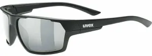 UVEX Sportstyle 233 Polarized Black Mat/Litemirror Silver Gafas de ciclismo