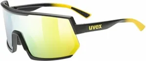 UVEX Sportstyle 235 Sunbee/Black Matt/Mirror Yellow Gafas de ciclismo