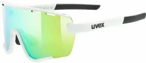 UVEX Sportstyle 236 Set White Mat/Green Mirrored Gafas de ciclismo