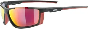 UVEX Sportstyle 310 Black Mat/Red/Red Mirrored