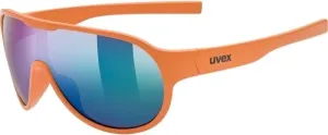 UVEX Sportstyle 512 Orange Mat/Green Mirrored Gafas de ciclismo