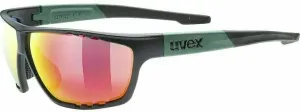 UVEX Sportstyle 706 Black/Moss Mat Gafas de ciclismo