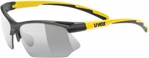 UVEX Sportstyle 802 V Black Matt/Sunbee/Variomatic Smoke Gafas de ciclismo