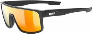 UVEX LGL 51 Black Matt/Mirror Red Gafas deportivas