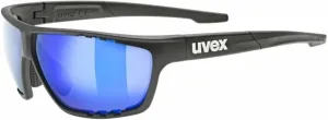 UVEX Sportstyle 706 Black Matt/Mirror Blue Gafas deportivas