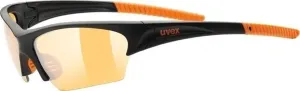 UVEX Sunsation Black Mat Orange/Litemirror Orange Gafas deportivas