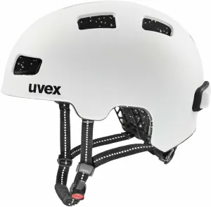 UVEX City 4 White/Skyfall Matt 55-58 Casco de bicicleta