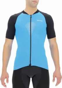 UYN Granfondo OW Biking Man Shirt Short Sleeve Jersey Danube Blue/Blackboard XL